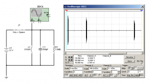 Fig. 1 Transmisor a chispa